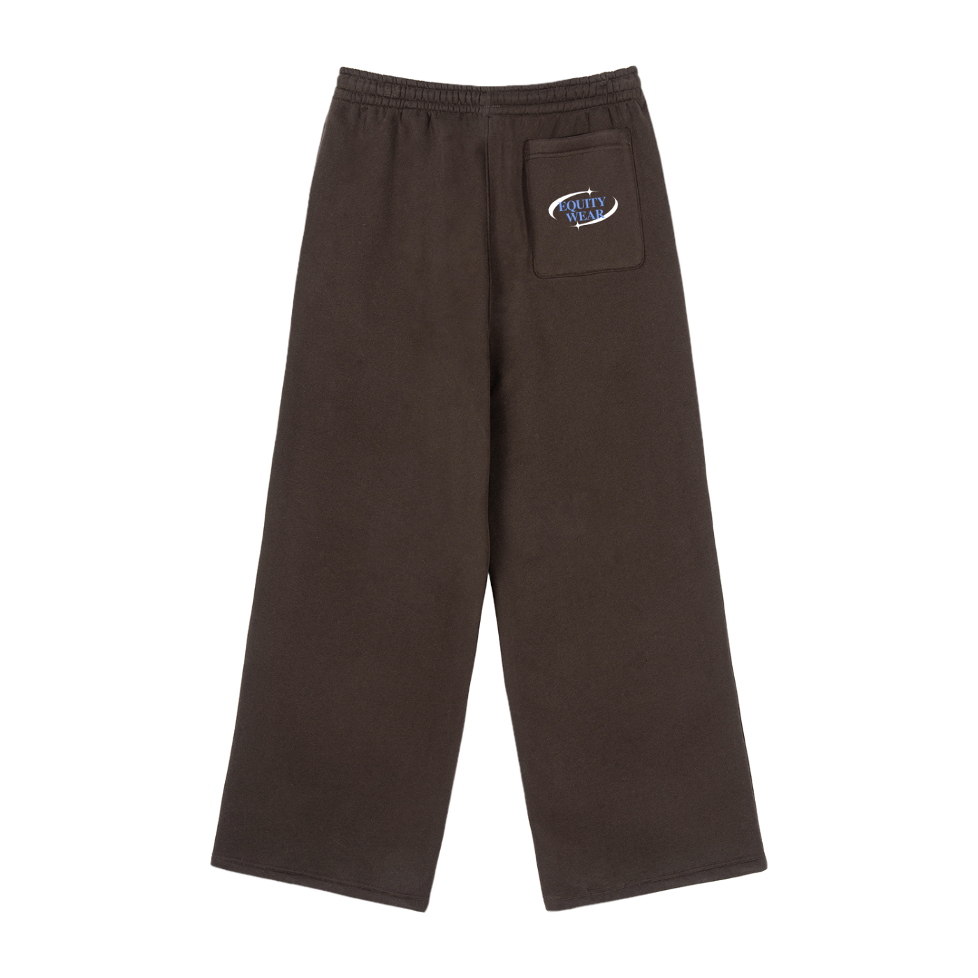 Fleece Drawstring Straight-Leg Sweatpants