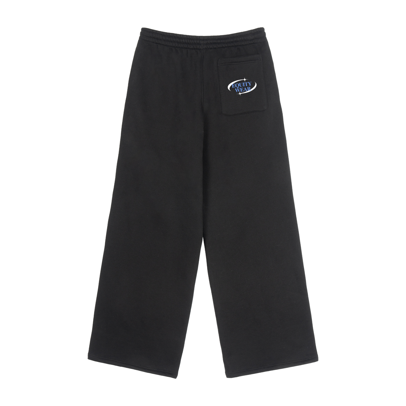 Fleece Drawstring Straight-Leg Sweatpants